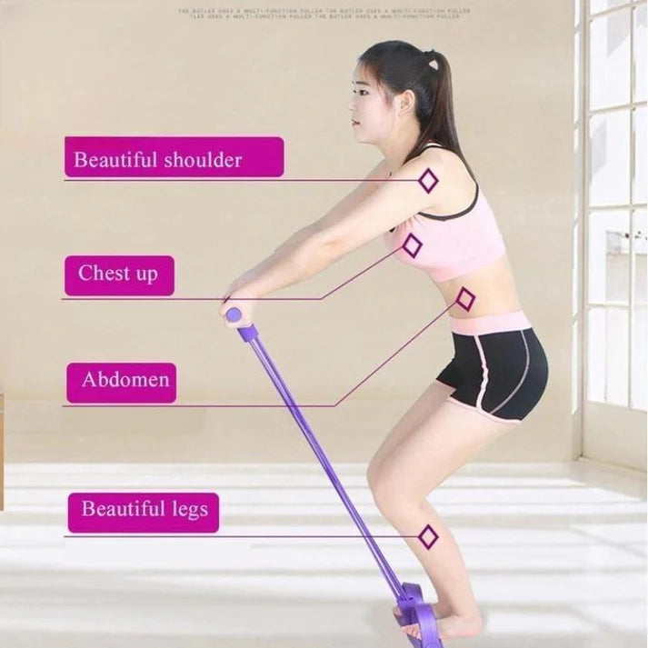 Yoga Pedal Puller Resistance Band Fitness Equipment