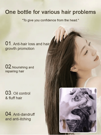 BUY 1 GET 1 FREE - Hot Sale Ginger Plant Extract Anti-Hair Loss Hair Shampoo