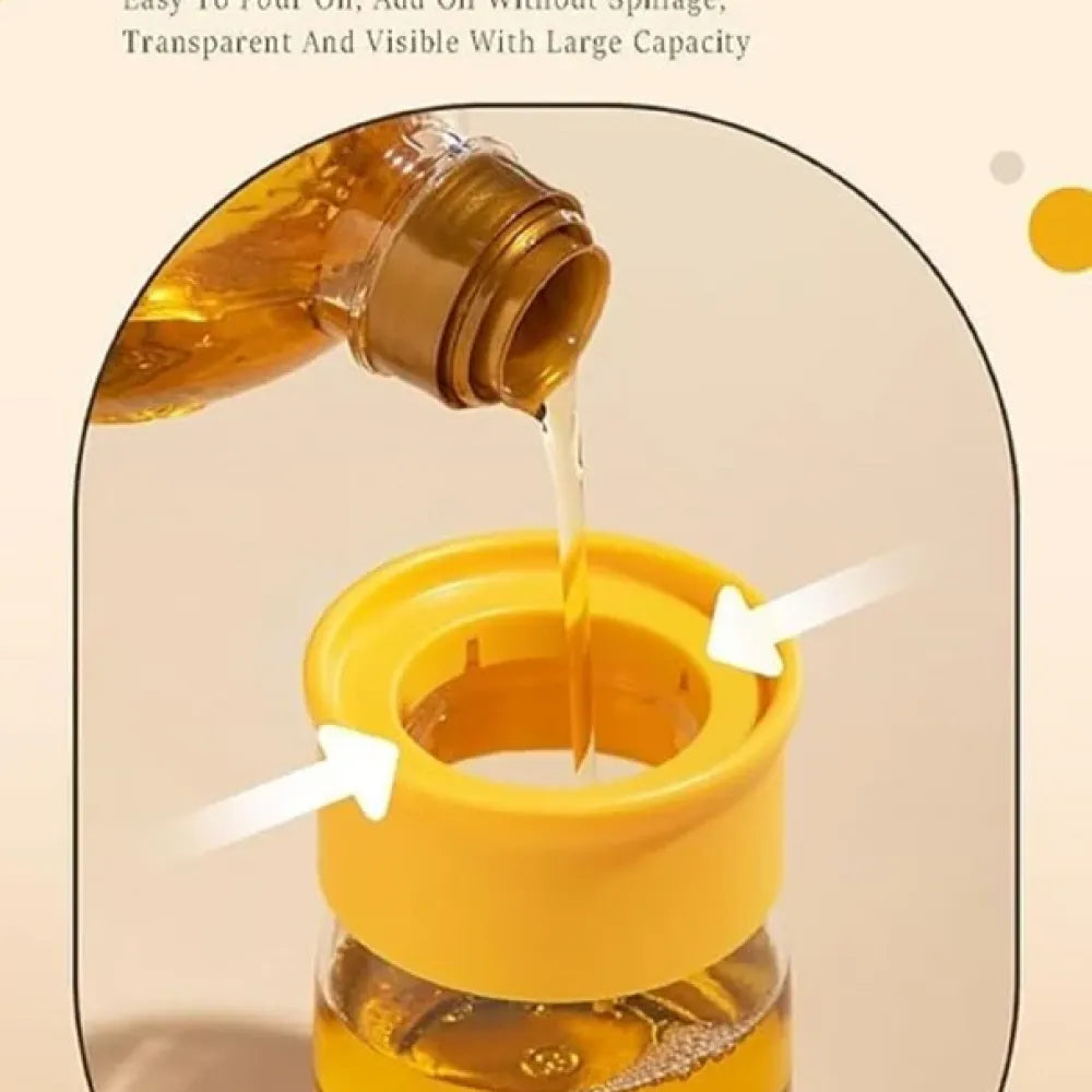 Oil Dispenser with Silicone Brush